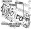 FEBEST 0476-CSF Piston, brake caliper